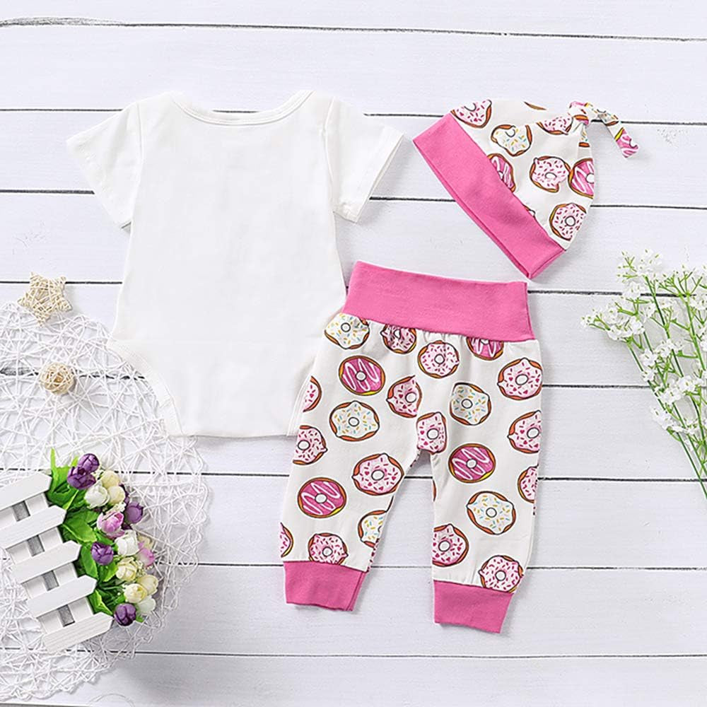 2Pcs Cute Newborn Baby Girls Pink Leopard Hoodie T-Shirt Top + Pants Outfits Set